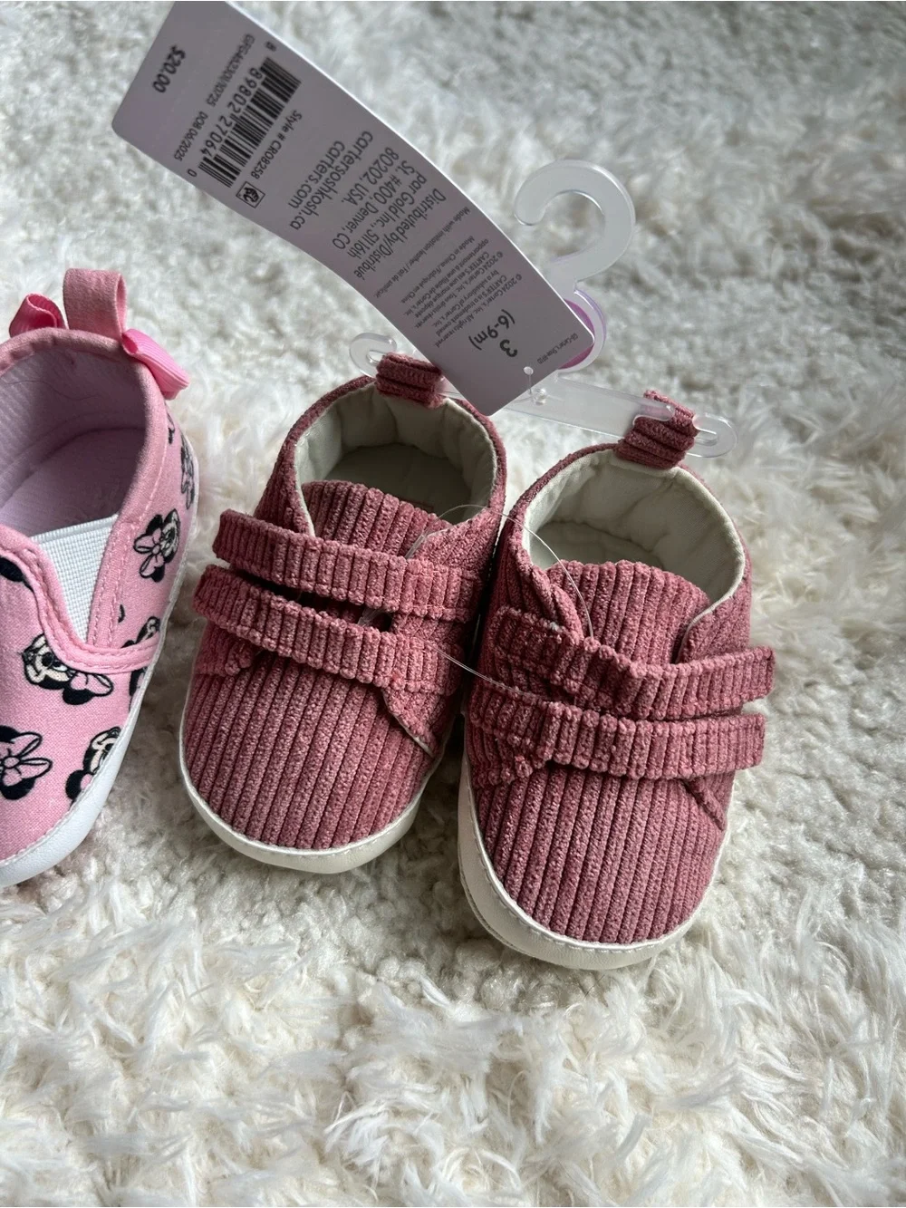 Baby Girl Shoe Bundle 6-9M Disney & Carter’s
